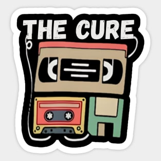 The cure Sticker